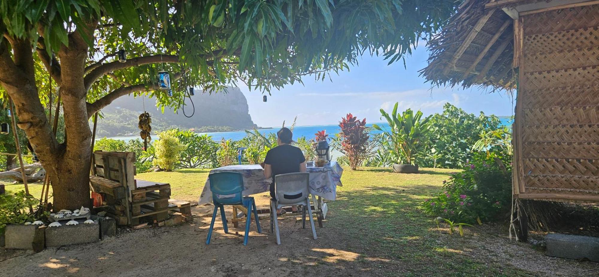 Hotel Taria Camping Te-Fare-Arii Exterior foto